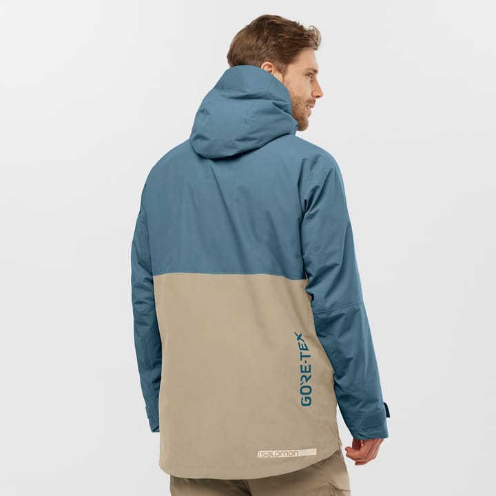 Salomon Gravity Insul Gtx®Jkt M Roasted Cashew/Mallard Blue Salomon Salomon Gravity Insul Gtx®Jkt M Roasted Cashew/Mallard Blue Salomon