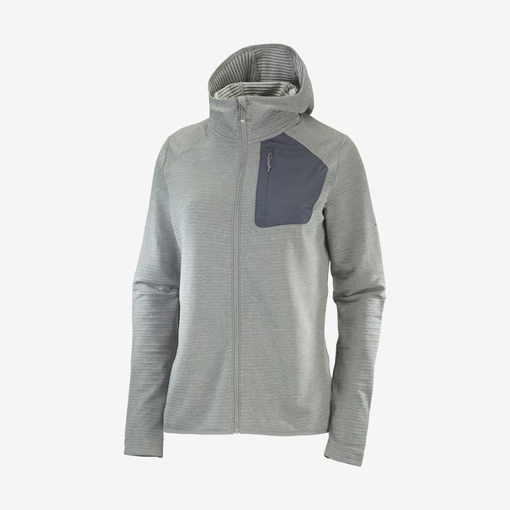 Salomon Sntial Lightwarm Hoodie W Sedona Sage/Ebony Salomon