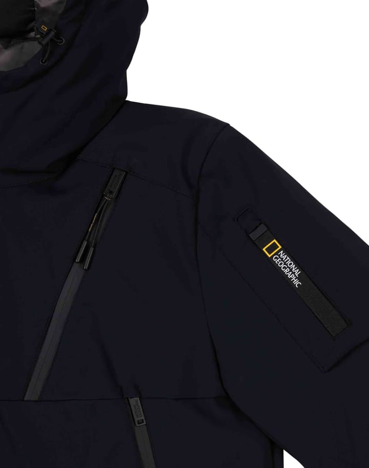 National Geographic Urban Explorer Hooded Urban Jacket Black National Geographic