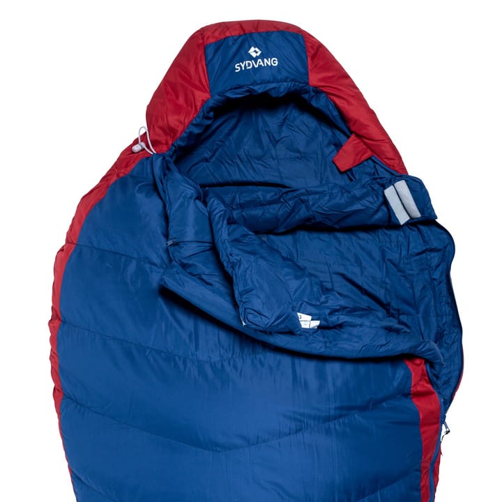 Sydvang Skaring Down Sleeping Bag -5 °C Twilight Blue /Haute Red Sydvang Sydvang Skaring Down Sleeping Bag -5 °C Twilight Blue /Haute Red Sydvang