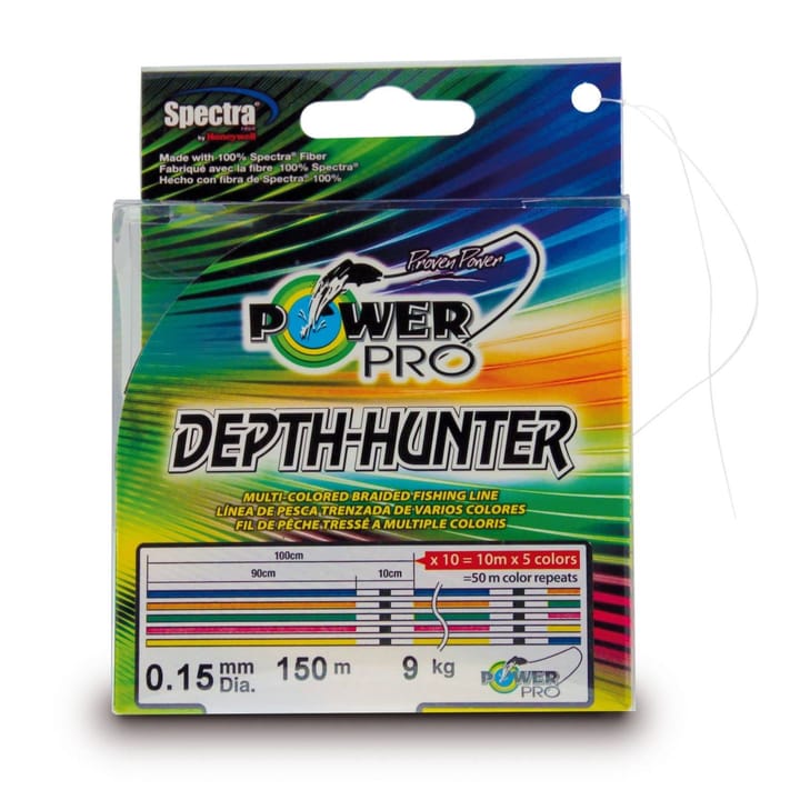 Powerpro Line Powerpro Depth-Hunter Multicolor 300m 0.19mm 13kg Power Pro