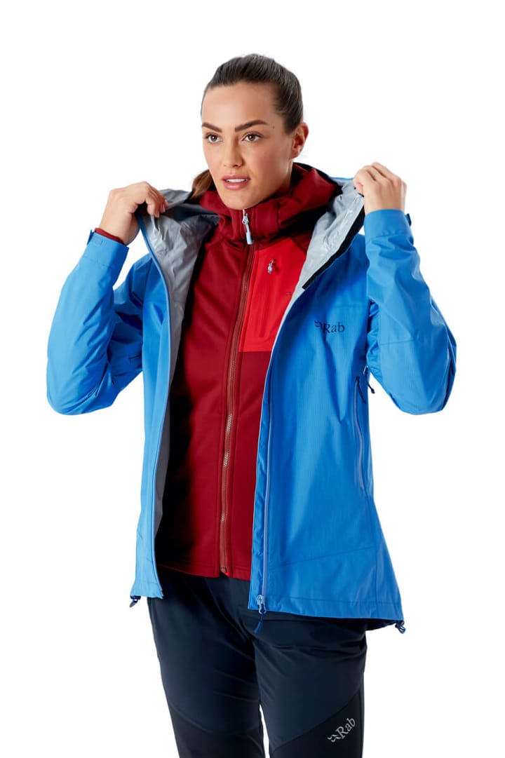 Rab Downpour Plus 2.0 Jacket Wmns Alaska Blue Rab Rab Downpour Plus 2.0 Jacket Wmns Alaska Blue Rab