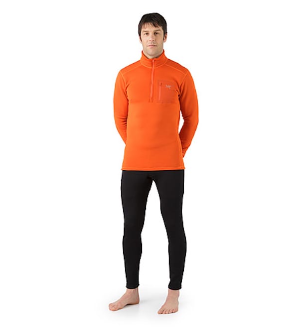 Arc'teryx Rho AR Zip Neck Men's Black Arc'teryx Arc'teryx Rho AR Zip Neck Men's Black Arc'teryx