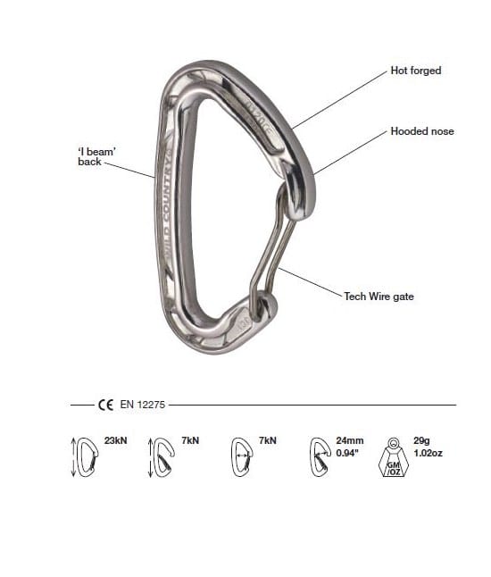 Wild Country Wildwire Quickdraw Trad 6 Pack Wild Country Wild Country Wildwire Quickdraw Trad 6 Pack Wild Country