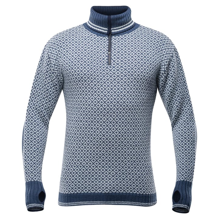 Devold Slogen Zip Neck Night/Offwhite Devold Devold Slogen Zip Neck Night/Offwhite Devold