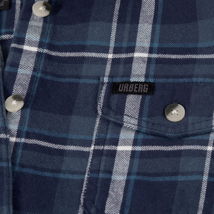 Urberg Eide LS Flannel Shirt Wmn Black Iris Urberg Urberg Eide LS Flannel Shirt Wmn Black Iris Urberg