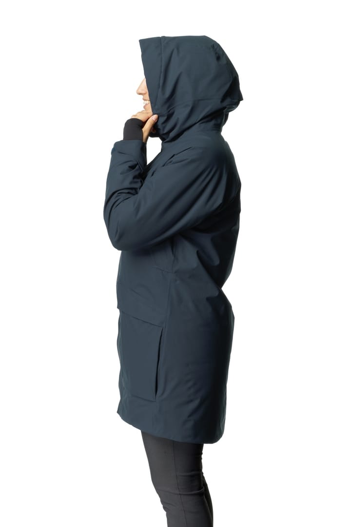 Houdini W's Fall In Parka Blue Illusion Houdini Sportswear Houdini W's Fall In Parka Blue Illusion Houdini Sportswear