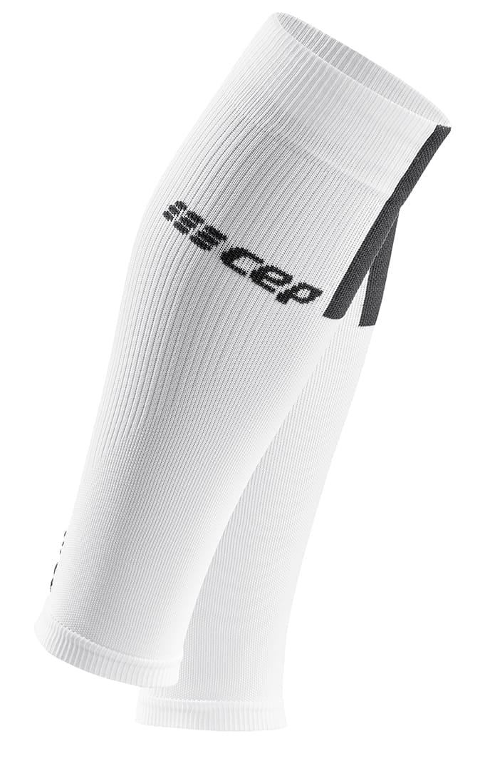 CEP Calf Sleeves 3.0 Men White/Dark Grey CEP CEP Calf Sleeves 3.0 Men White/Dark Grey CEP