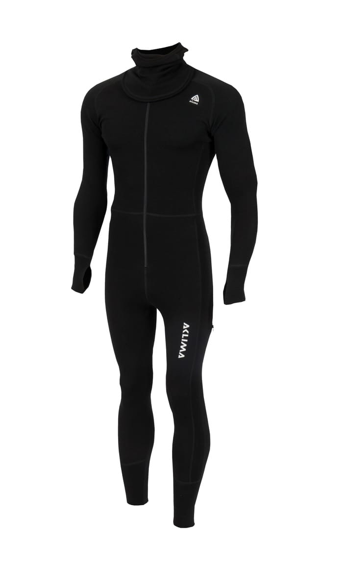 Aclima WarmWool Overall Man Black Aclima Aclima WarmWool Overall Man Black Aclima