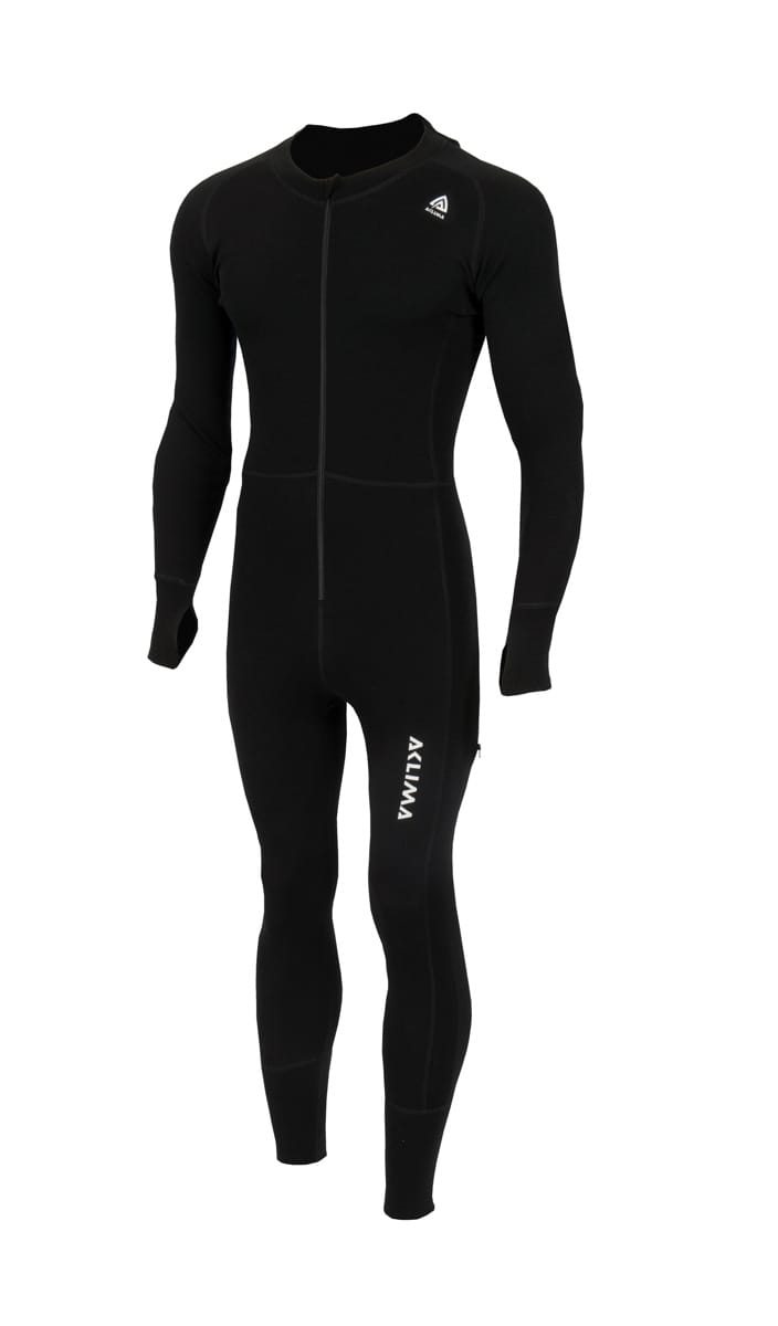 Aclima WarmWool Overall Man Black Aclima Aclima WarmWool Overall Man Black Aclima