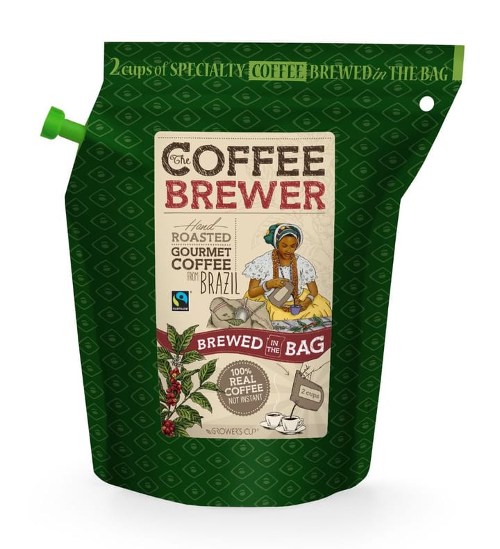 The Brew Company Coffee Brewer Brazil 2 Cup Coffee, Strong Roast The Brew Company