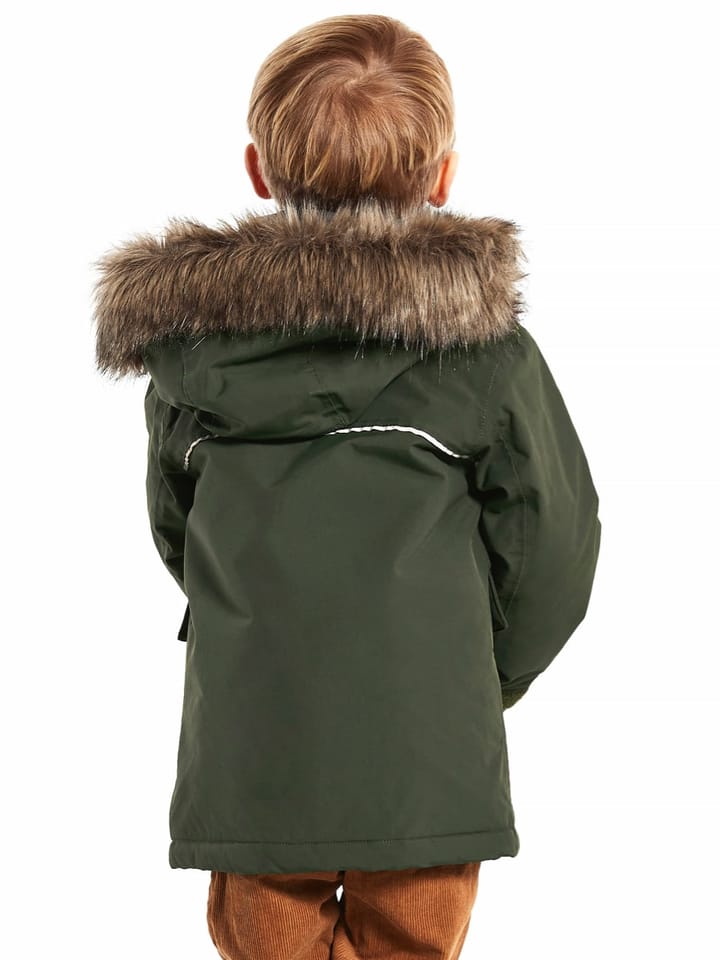 Didriksons Kure Kids Parka 4 Deep Green Didriksons Didriksons Kure Kids Parka 4 Deep Green Didriksons