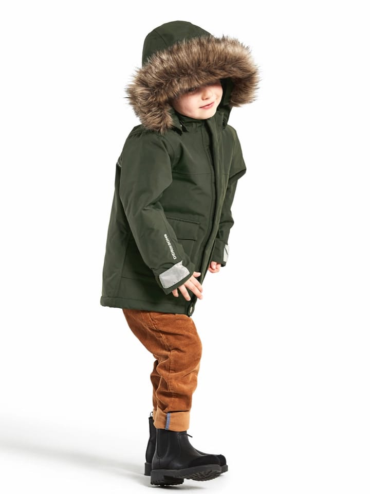 Didriksons Kure Kids Parka 4 Deep Green Didriksons Didriksons Kure Kids Parka 4 Deep Green Didriksons