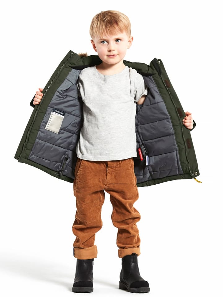 Didriksons Kure Kids Parka 4 Deep Green Didriksons Didriksons Kure Kids Parka 4 Deep Green Didriksons