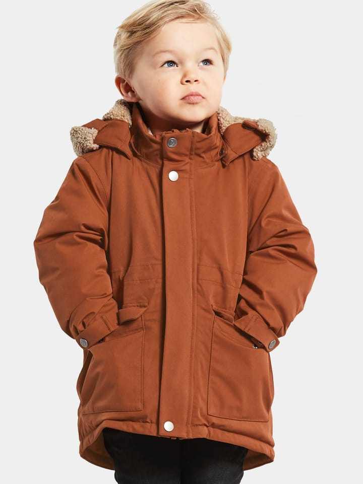 Didriksons Lizzo Kids Parka Bisquit Brown Didriksons Didriksons Lizzo Kids Parka Bisquit Brown Didriksons
