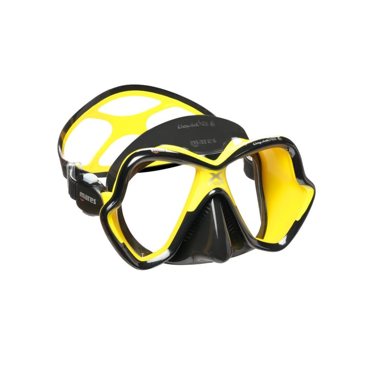 Mares Mask X-Vision Ultra Liquidskin Yellow/Black Adult Mares