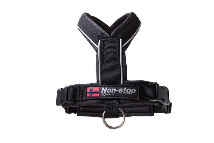 Non-Stop Dogwear Line Harness, Universal Black Non-stop Dogwear