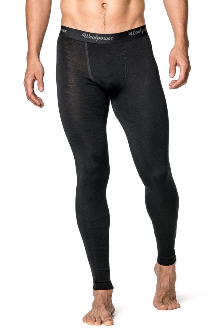 Woolpower Lite Long Johns Men's Black Woolpower Woolpower Lite Long Johns Men's Black Woolpower
