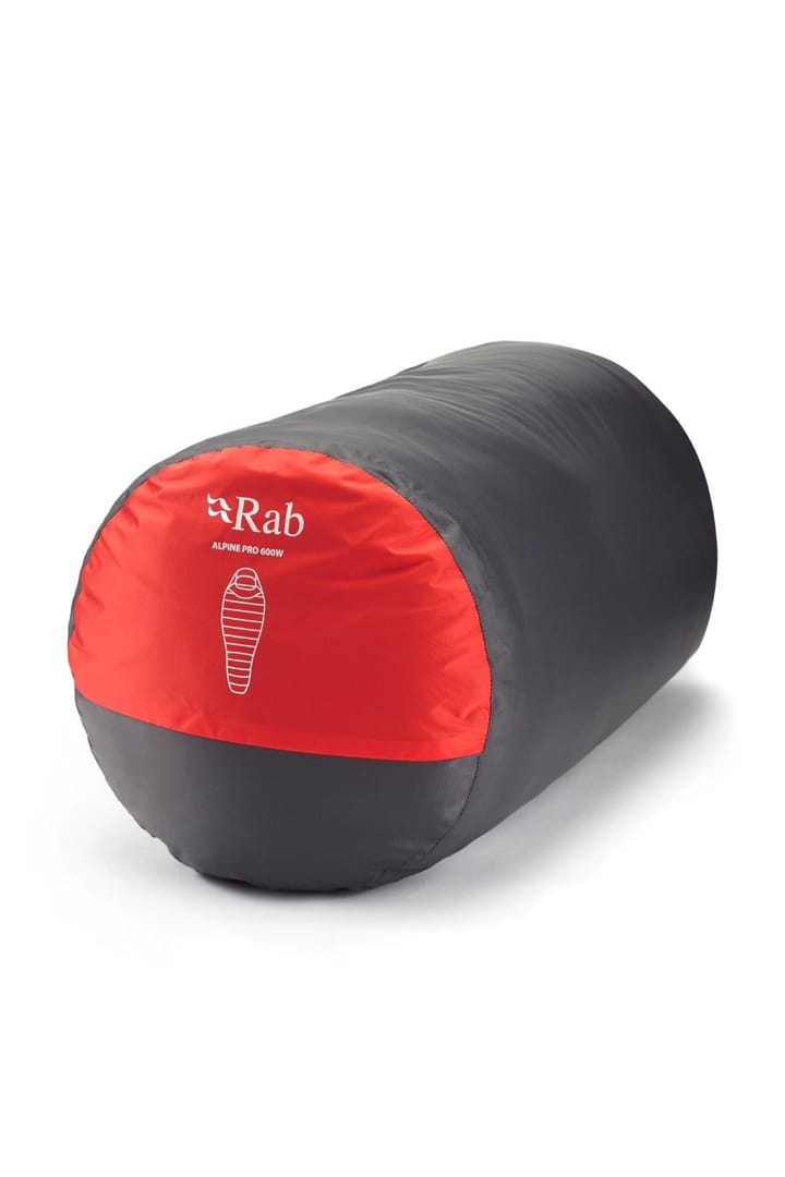 Rab Alpine Pro 600w Fiery Red / Steel Left Zip Rab Rab Alpine Pro 600w Fiery Red / Steel Left Zip Rab