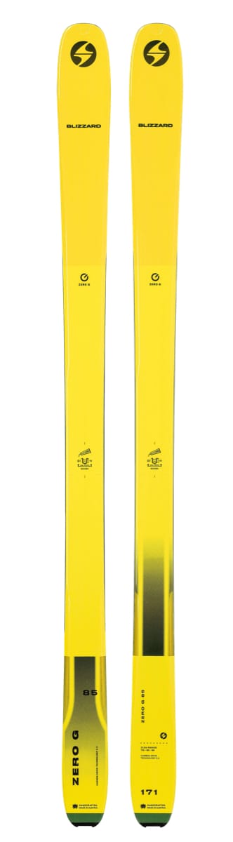 Blizzard Zero G 085 Flat Yellow Blizzard Blizzard Zero G 085 Flat Yellow Blizzard